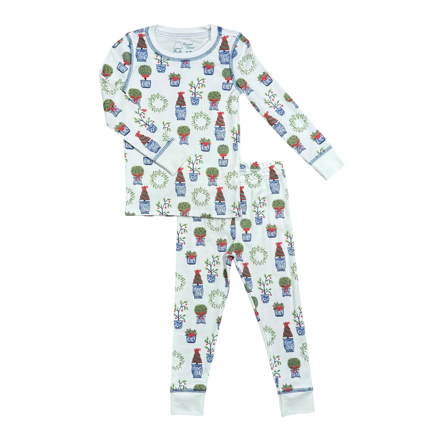 Christmas Planters 2 Piece Pima Pajama Set