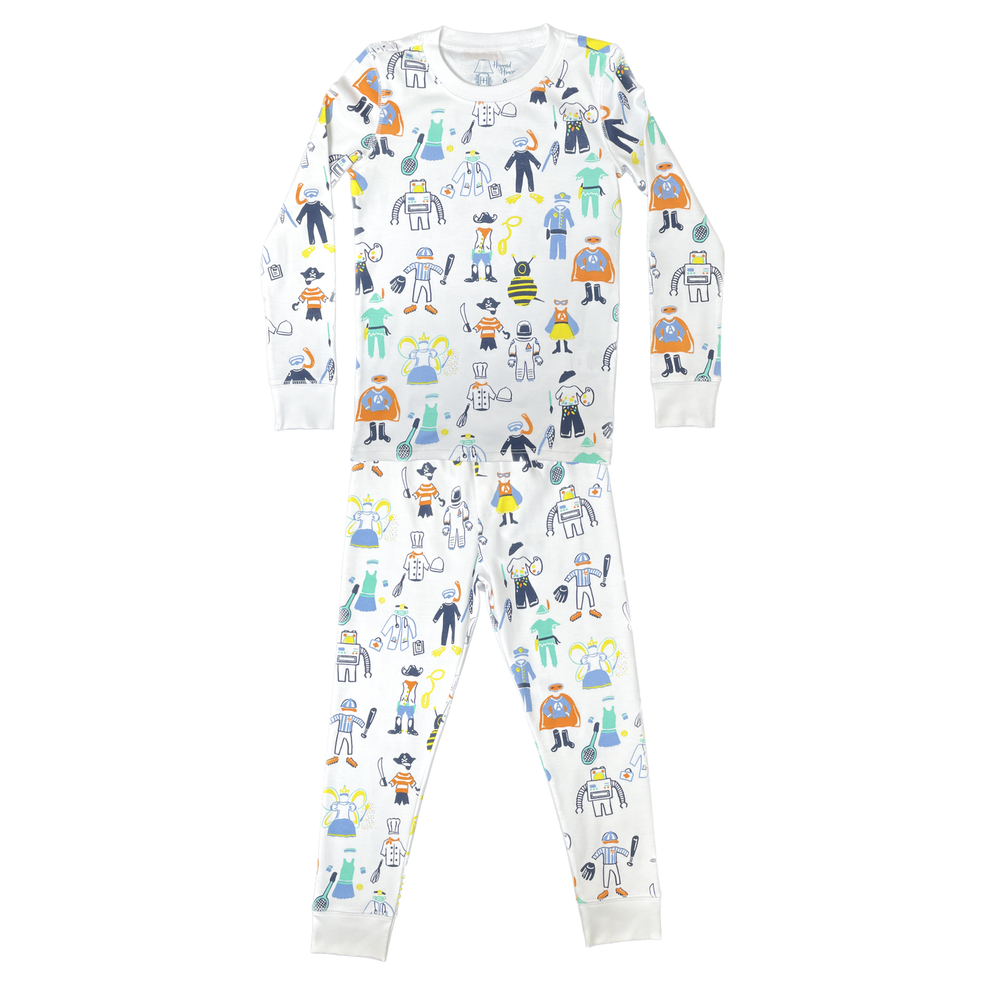 Costume 2 piece Pima Pajama Set