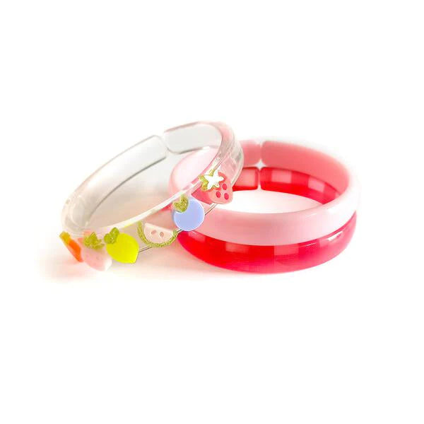 Lilies & Roses Fruit Salad Bracelet Set