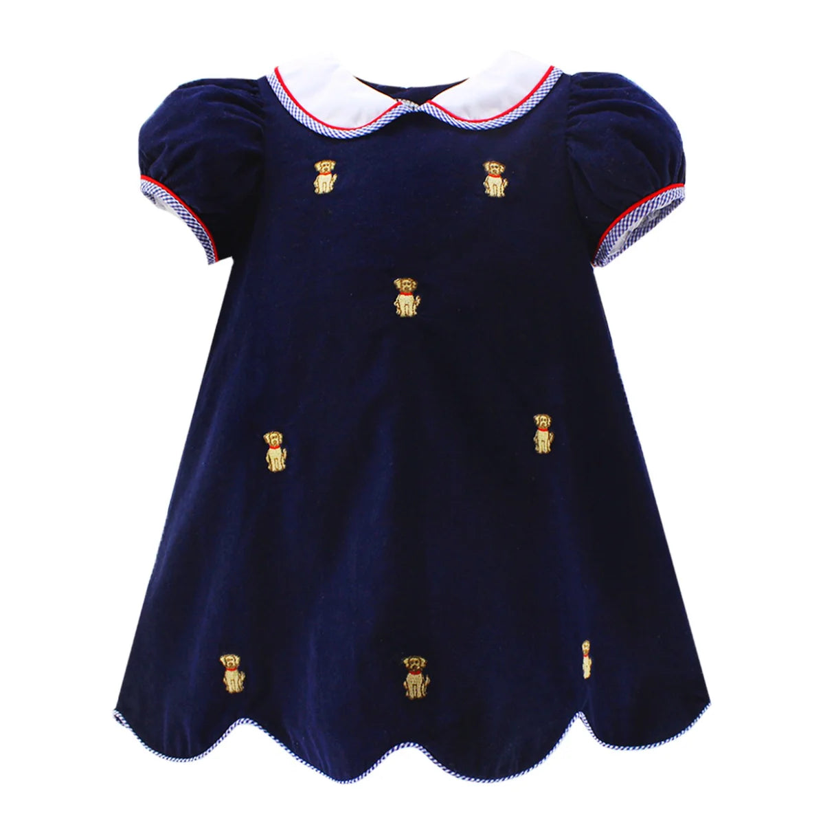 Labrador Kendall Dress - Navy Corduroy