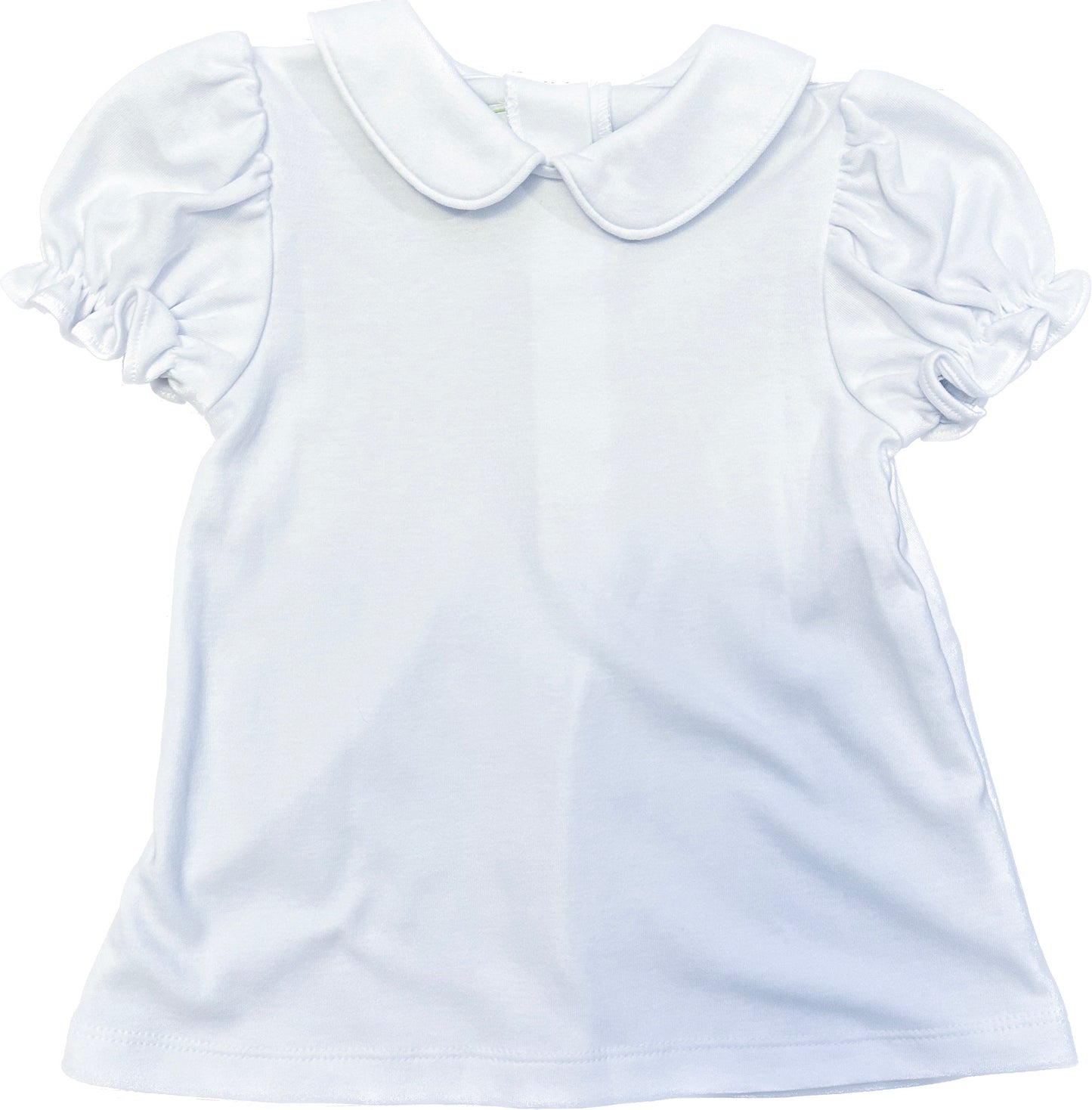 White Short Sleeve Louisa Blouse
