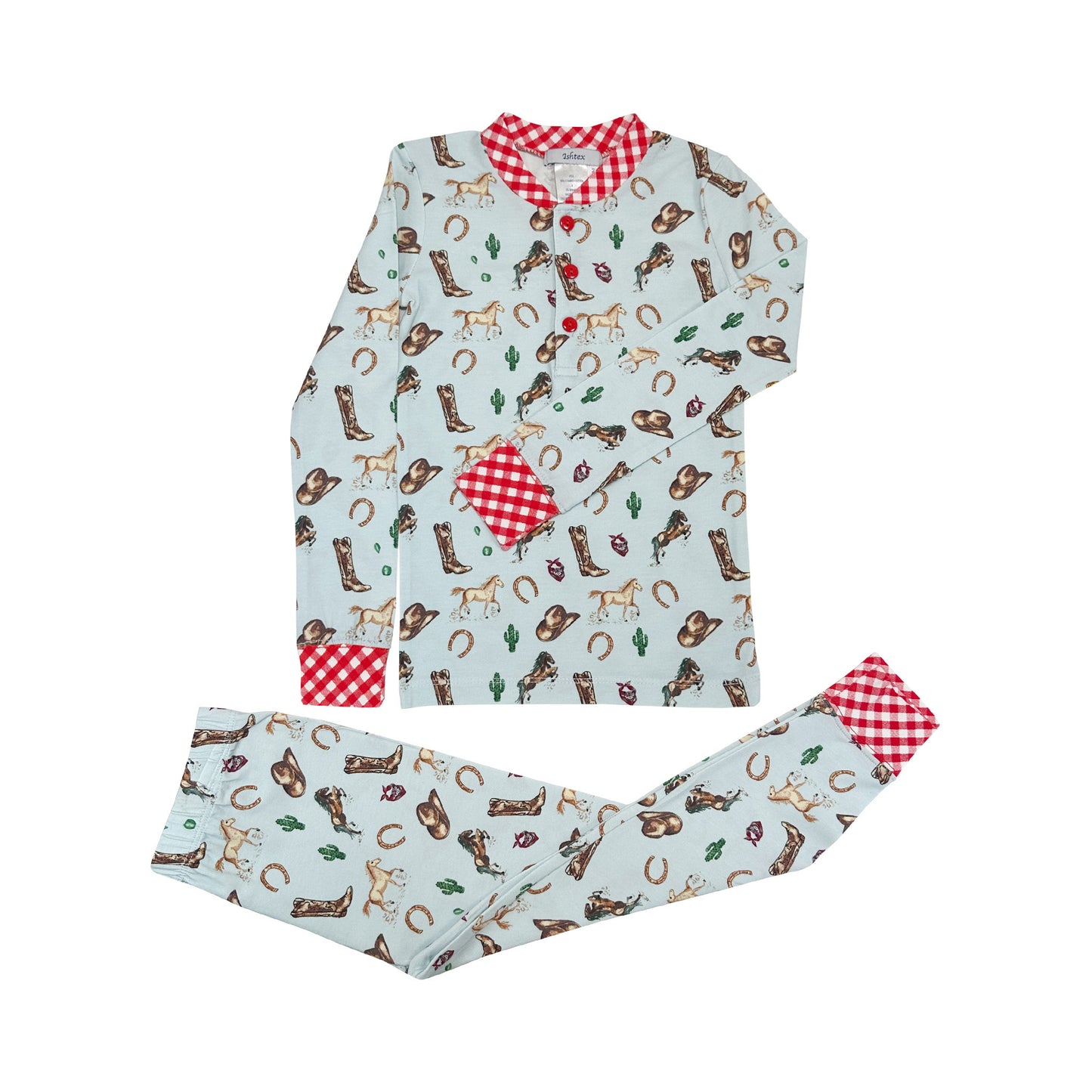 Wild West Boys 2-Piece Pajama Set