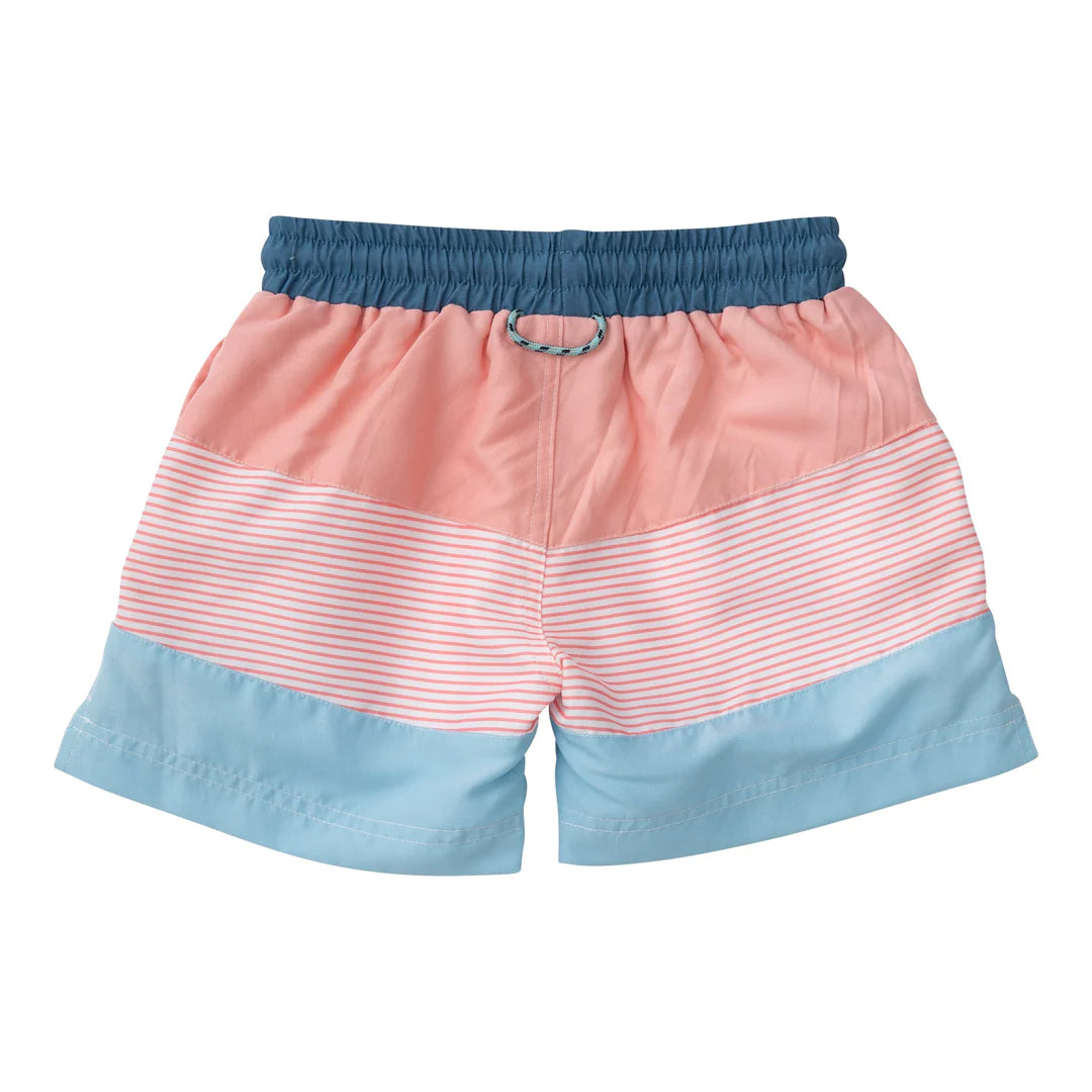 Murex Shell Colorblock Boogie Board Swim Trunks