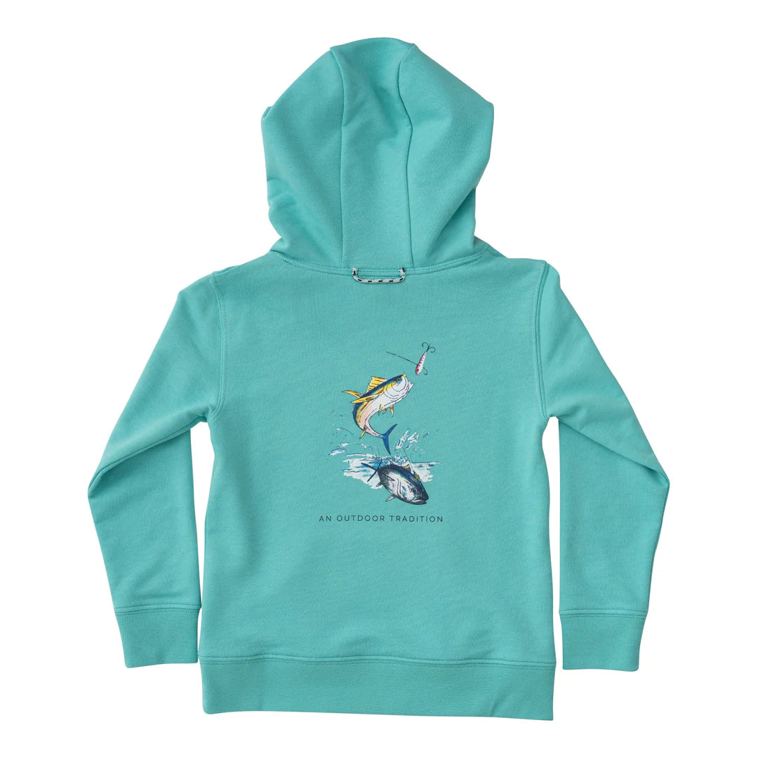 Pool Blue Spinnerbait Sweatshirt