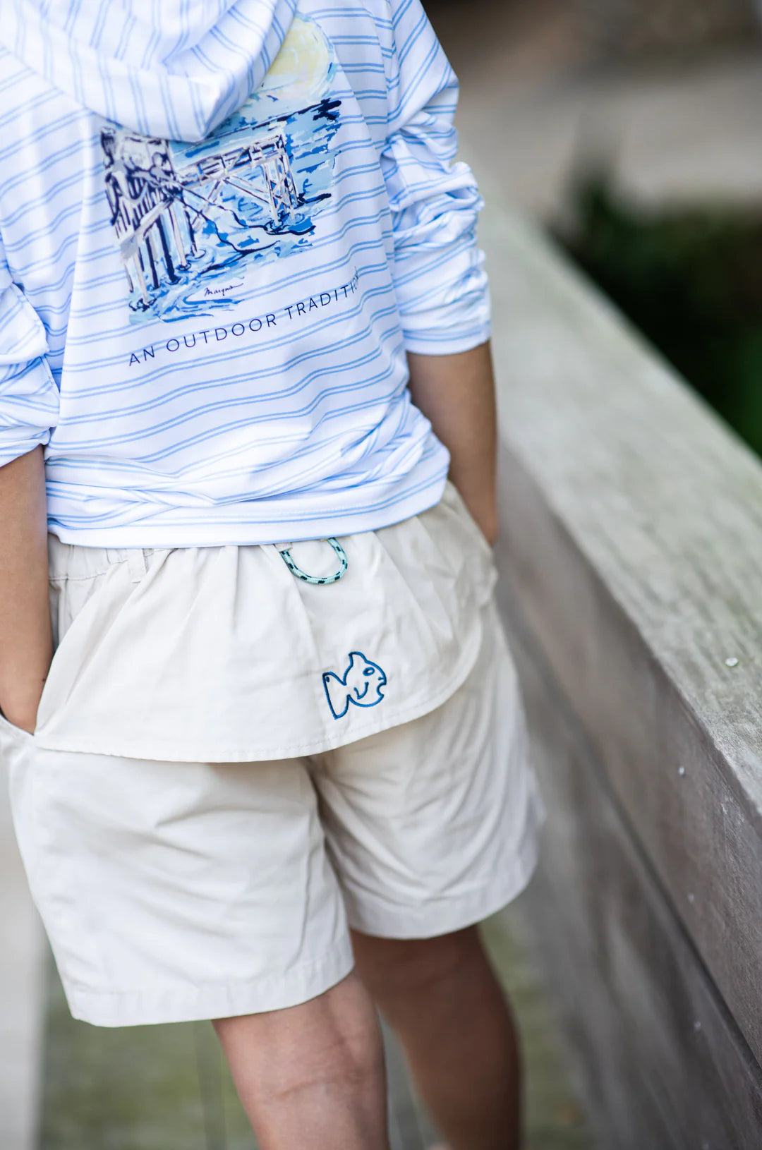 Ancient Scroll Khaki Prodoh Original Angler Short