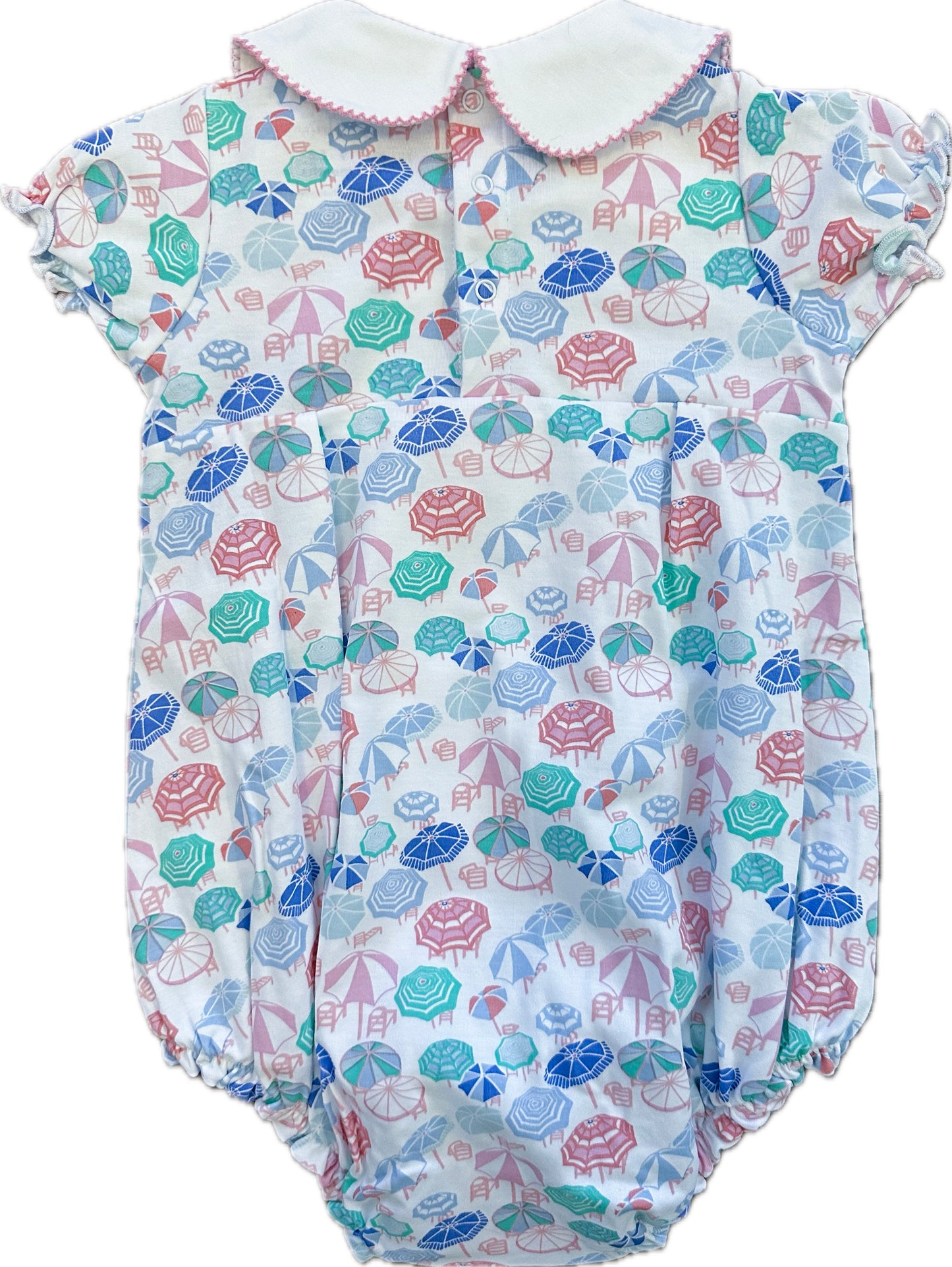 Beach Umbrella Girls Pleated Bubble