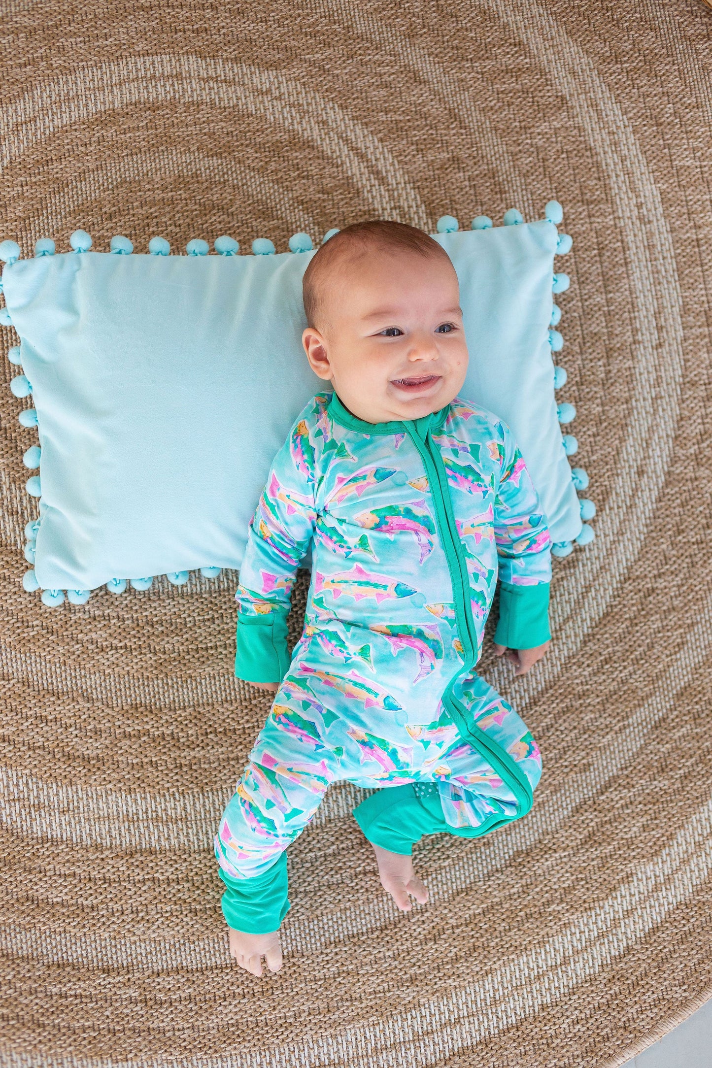 Fish Zipper Onsie