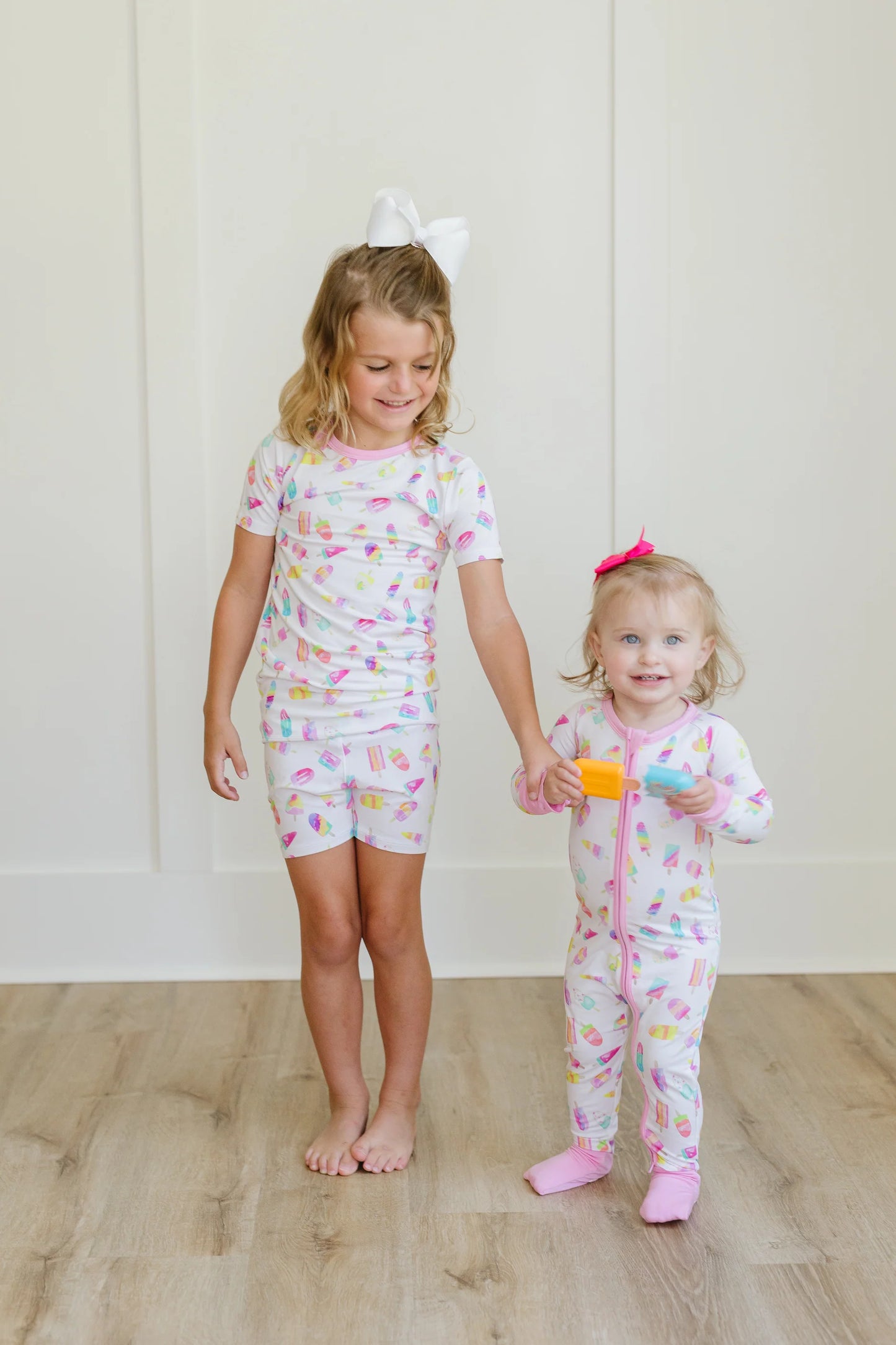 Popsicle Two Piece Pajama Short Set