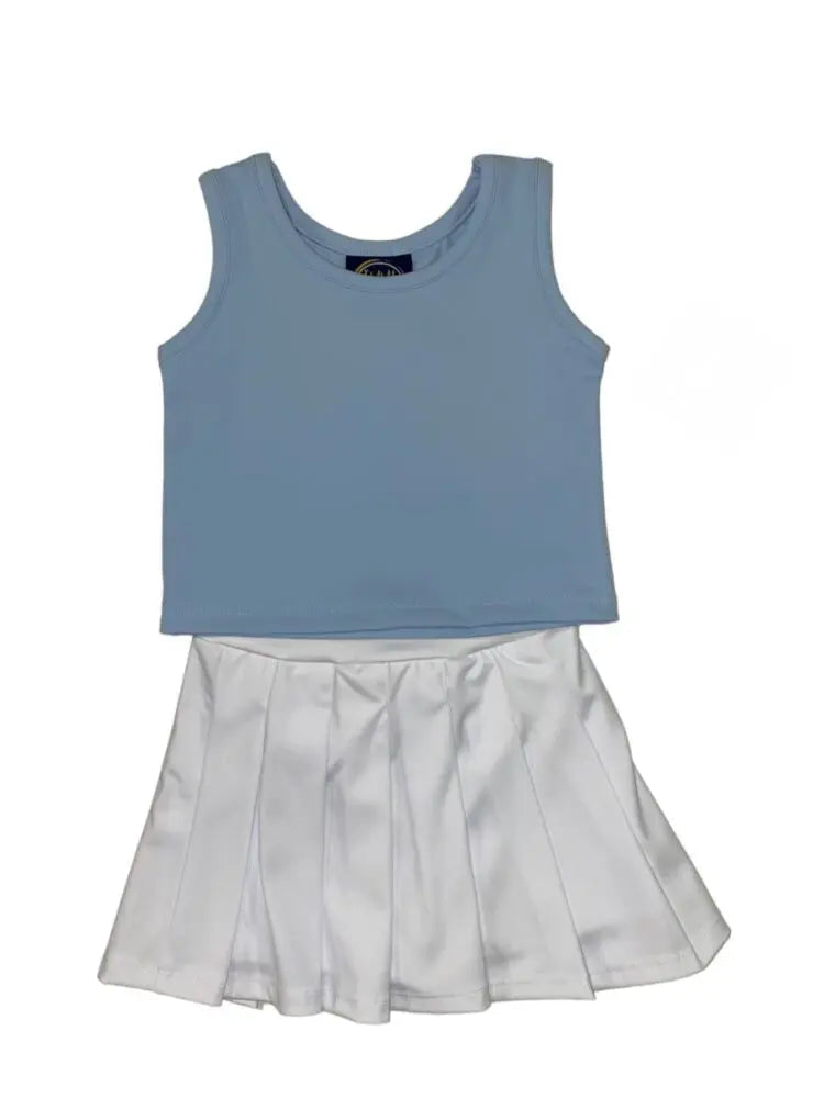 Remi Skort Set - Blue / White