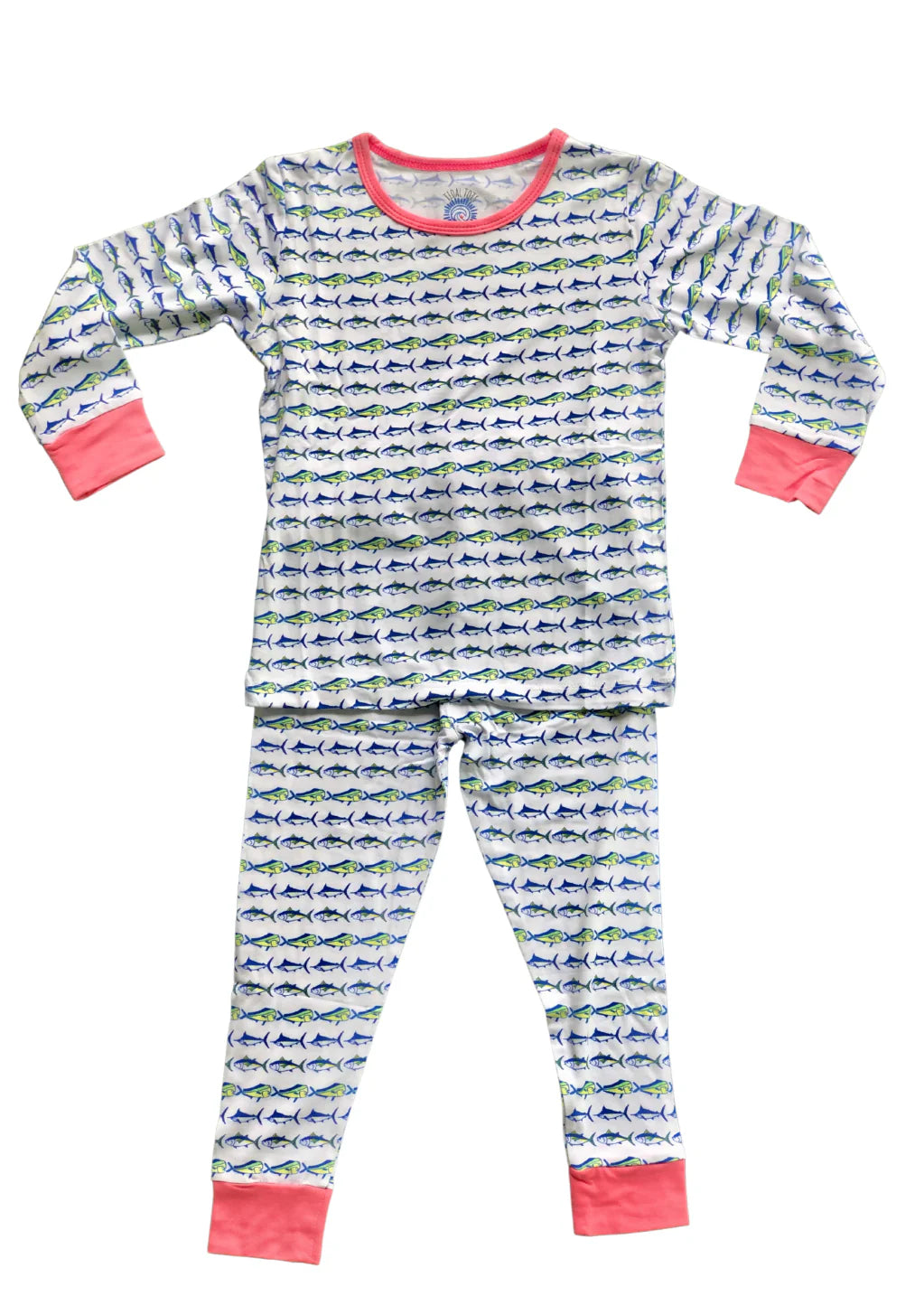 Tight Lines Pink Long Sleeve 2pc Set