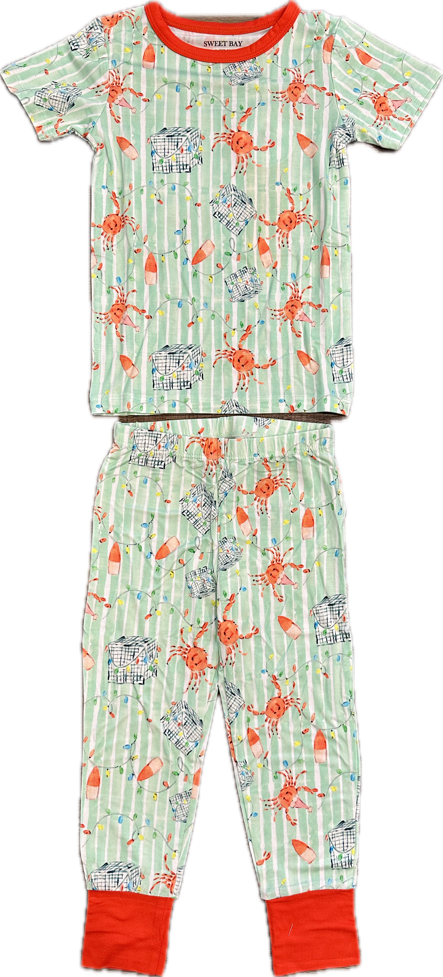 Crab Trap Christmas 2pc Pajama Set
