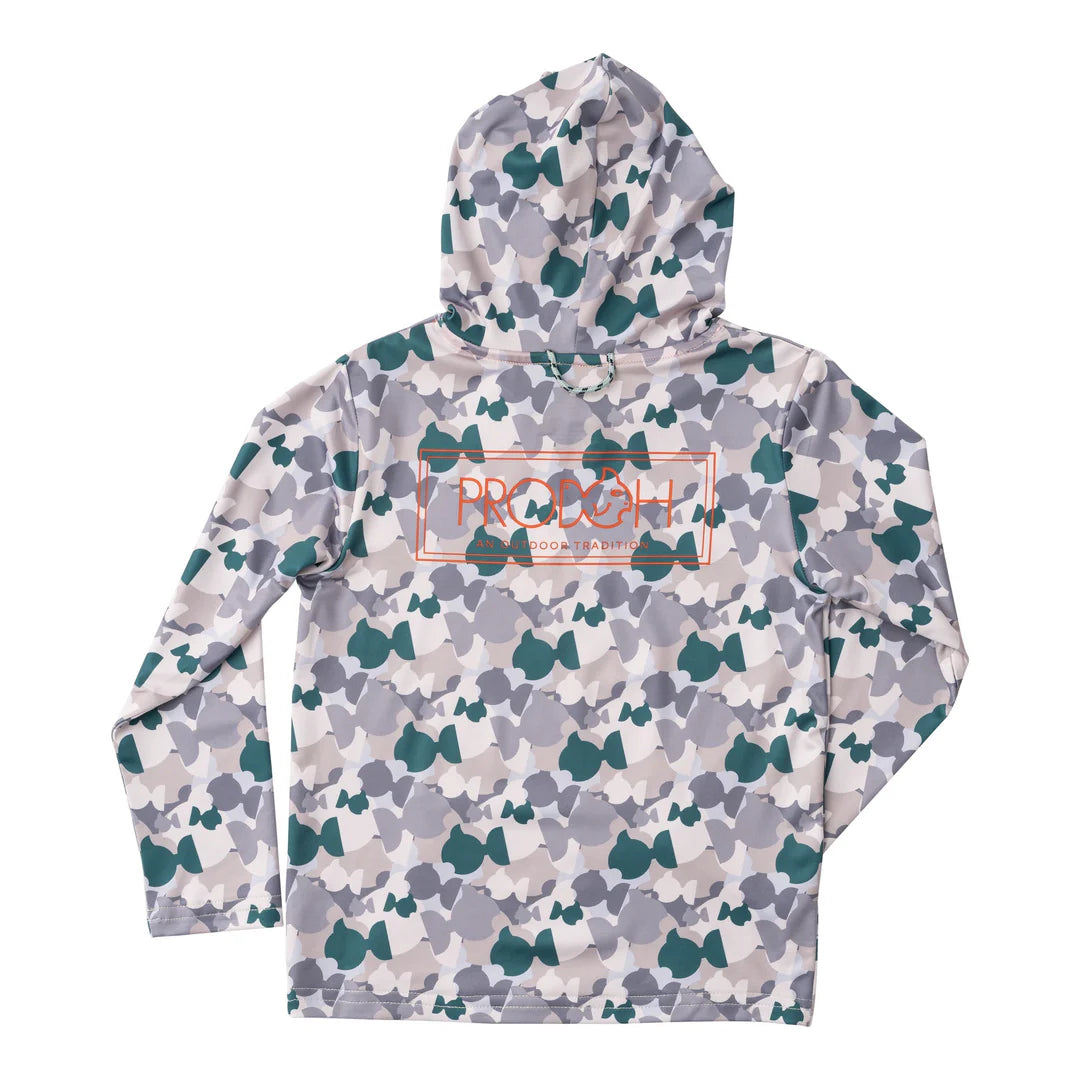 Traditional Prodoh Camo Pro Performance Long Sleeve Hooded Tshirt