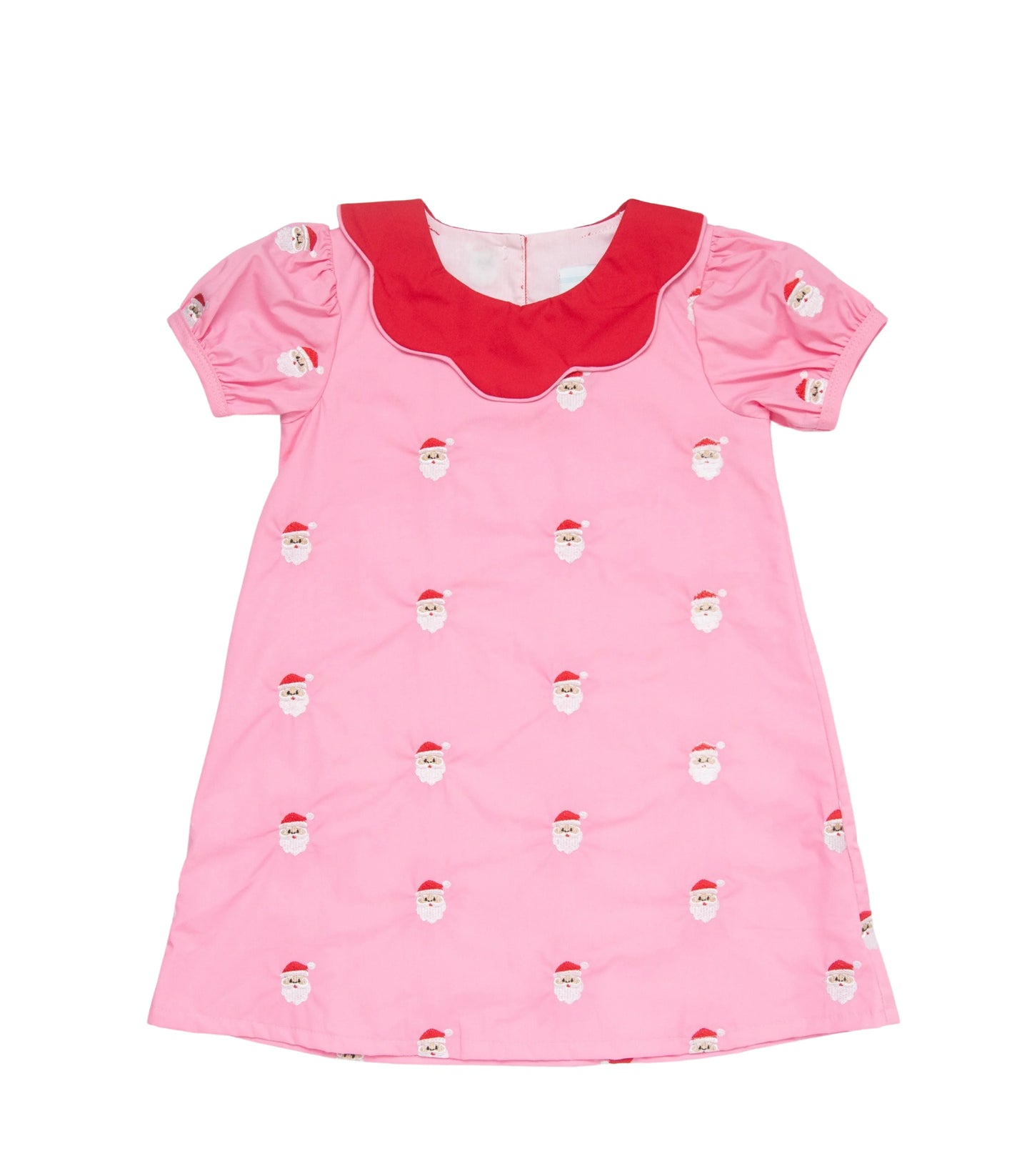 Pink Mini Santa Dress