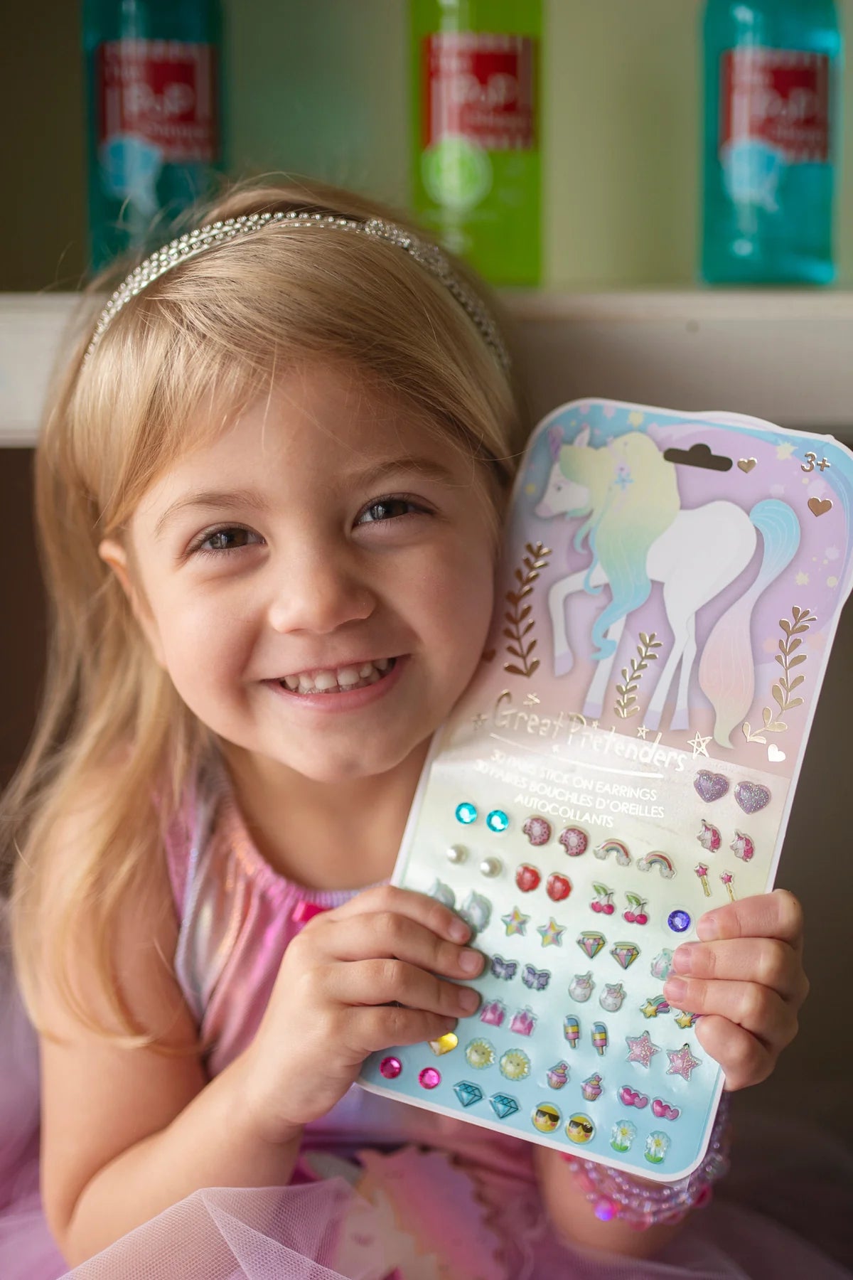 Whimsical Unicorn Sticker Earrings