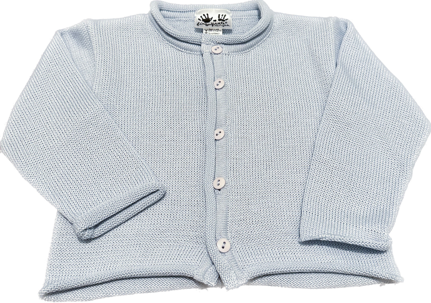 Light Blue Button Down Sweater