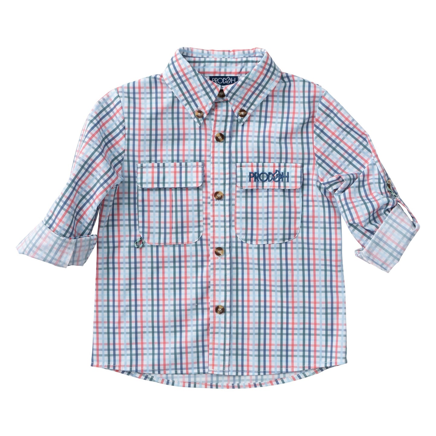 Founders Fishing Shirt - Tea Rose Plaid