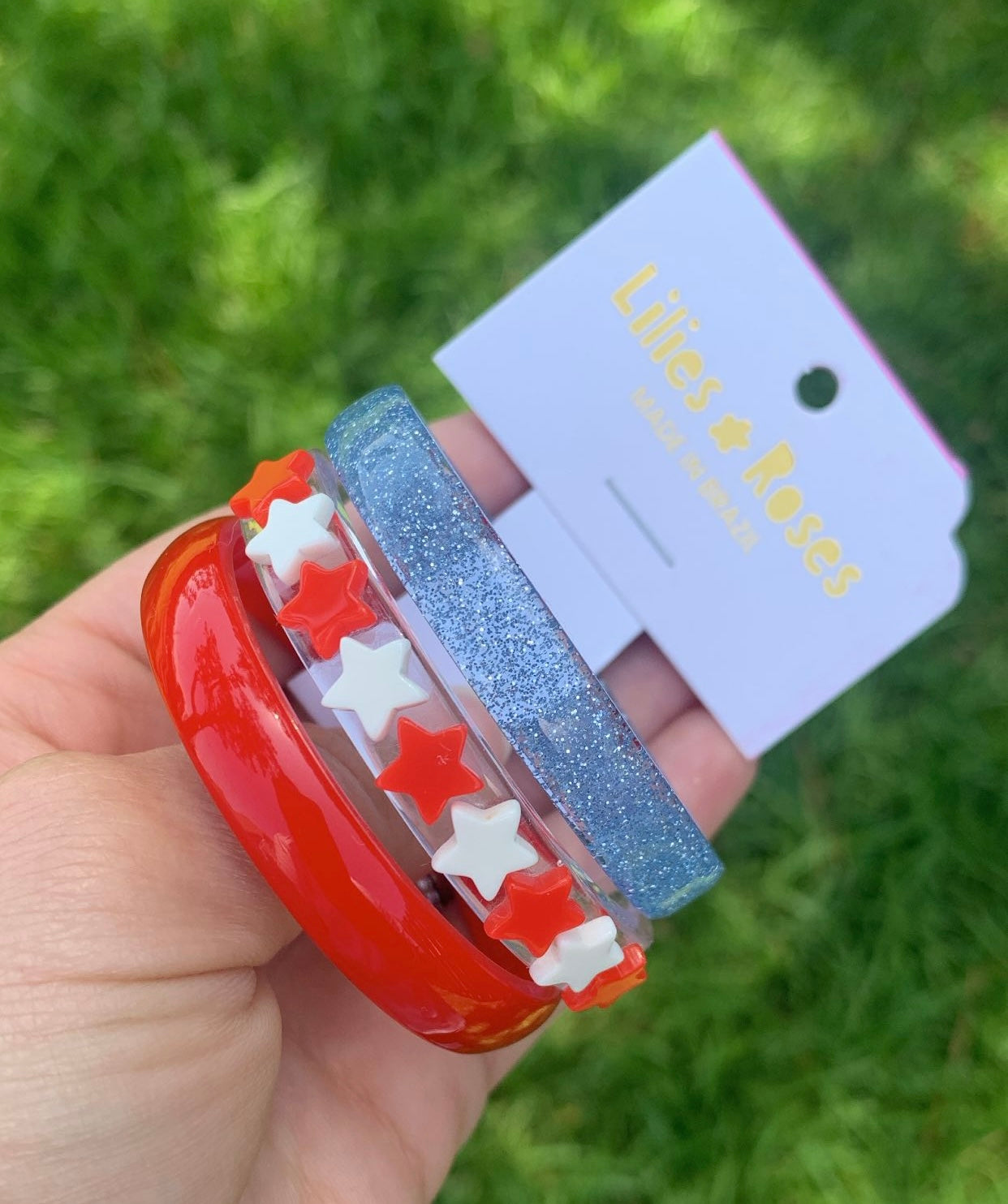 Red, White, & Blue Bracelet Set