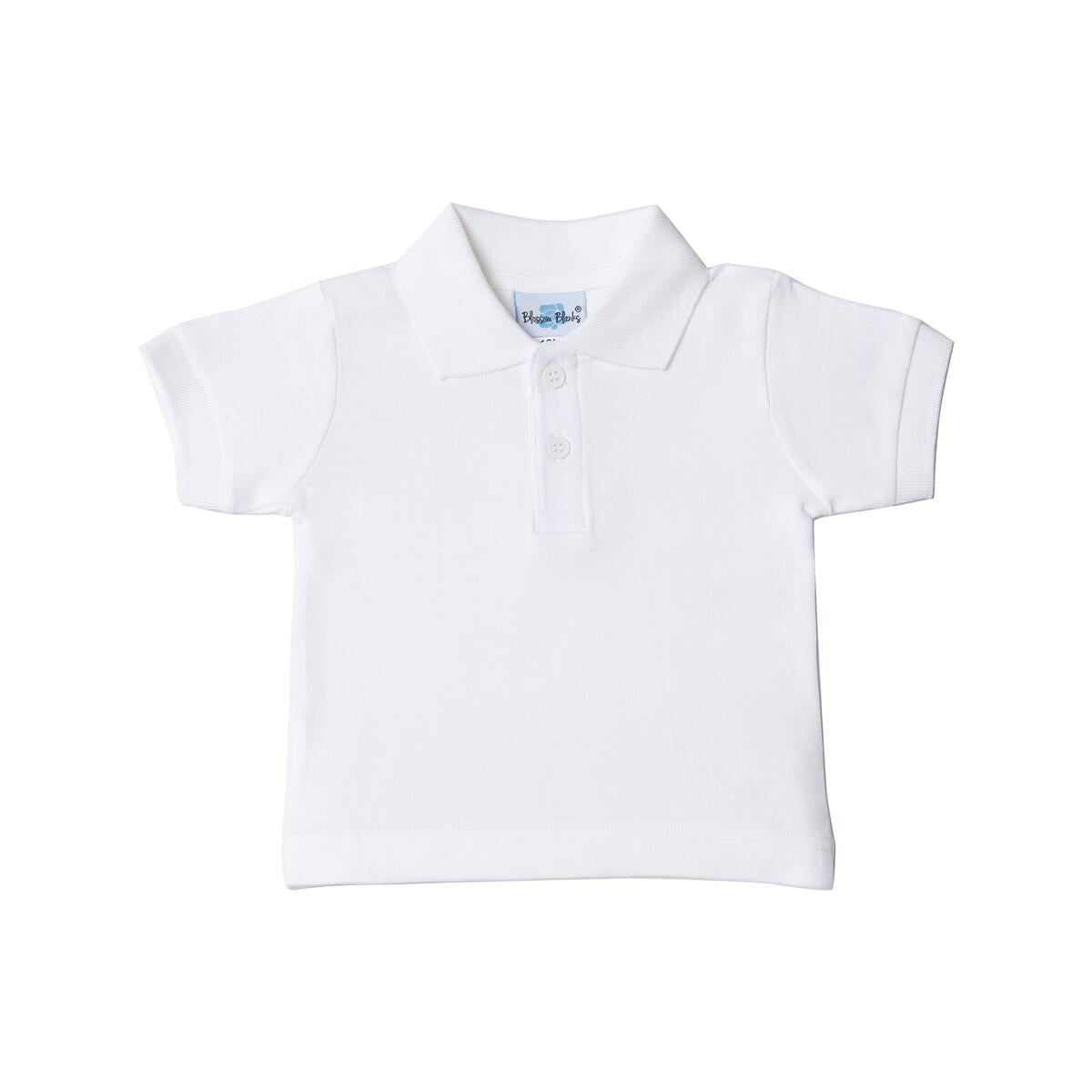 Boys White Polo Shirt