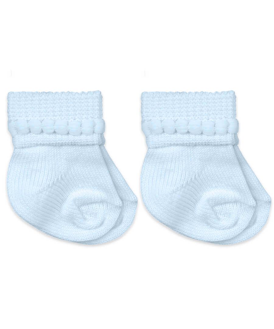 Jefferies Socks Bubble Bootie Blue - 2 Pair Pack