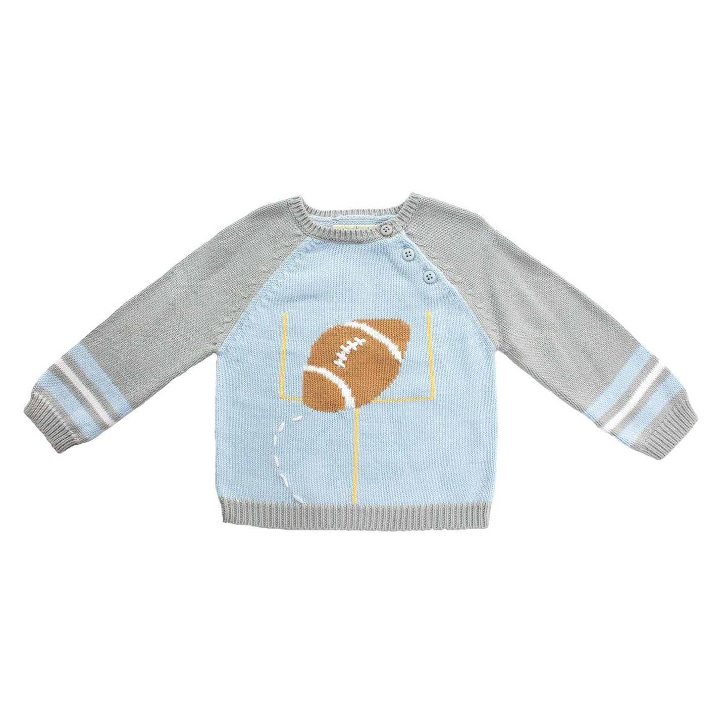 Football Knit Sweater