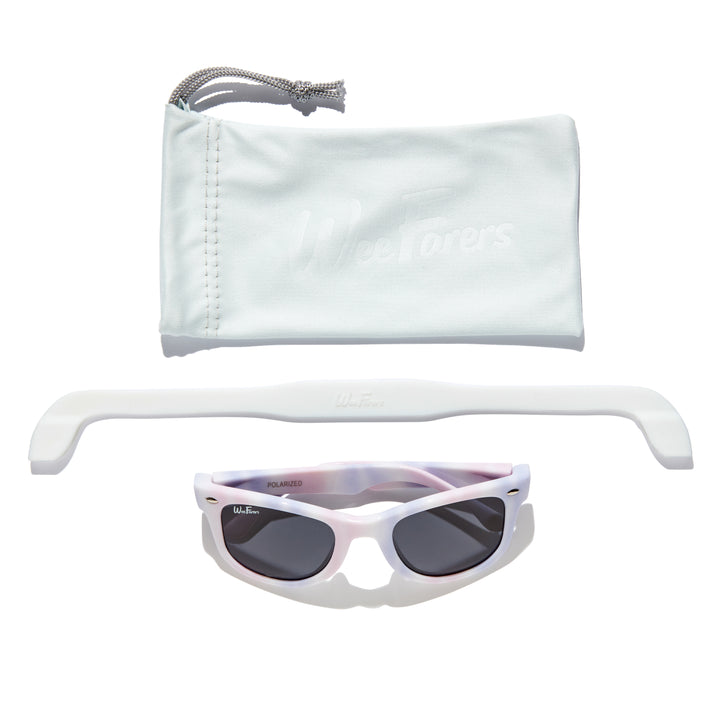 Polarized WeeFarers Tie Dye Pink-Purple