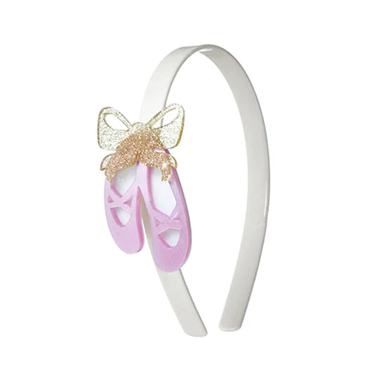 Lilies & Roses Ballet Slipper Headband