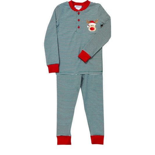 Boys Reindeer Pj Set