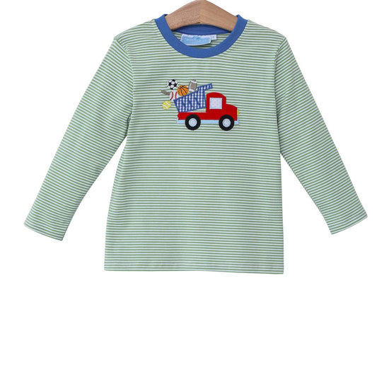 Sports Dump Truck Long Sleeve Shirt