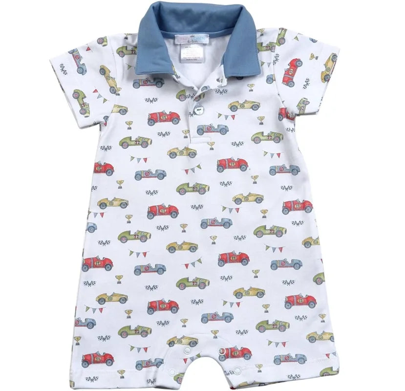 Racing Cars Pima Romper