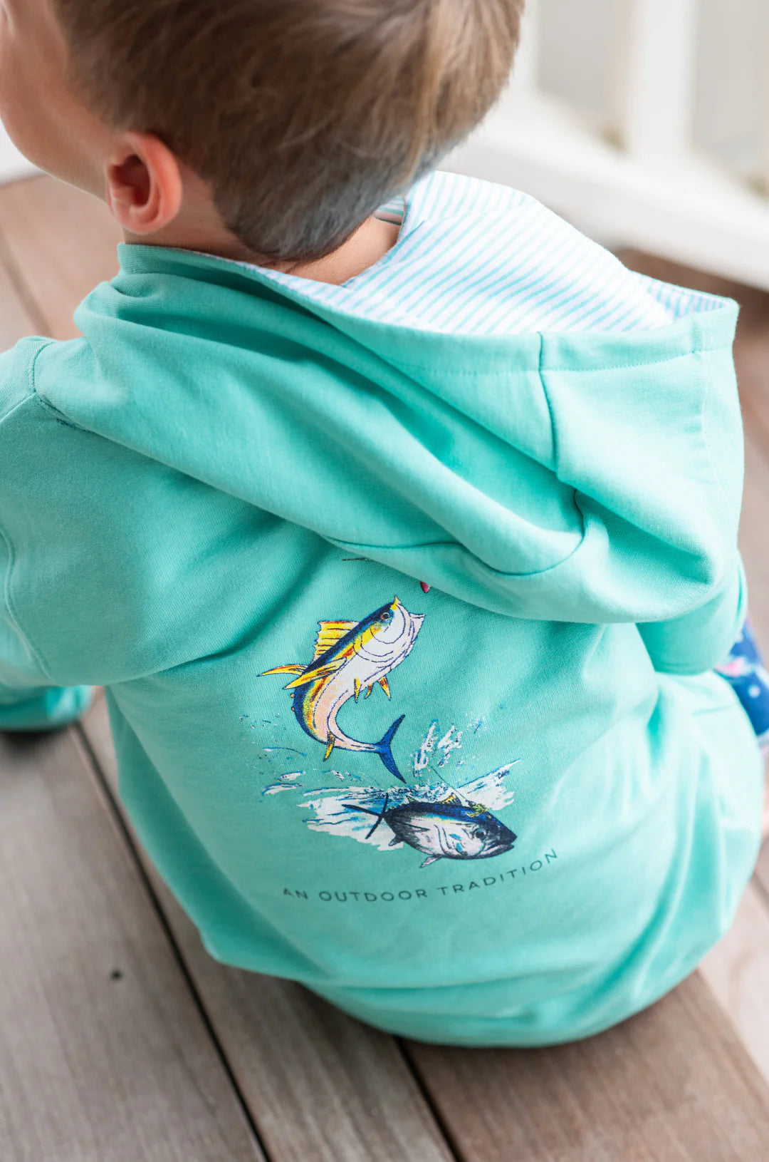 Pool Blue Spinnerbait Sweatshirt