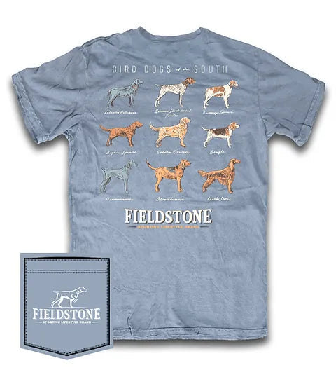 Bird Dogs of the South Fieldstone Tshirt