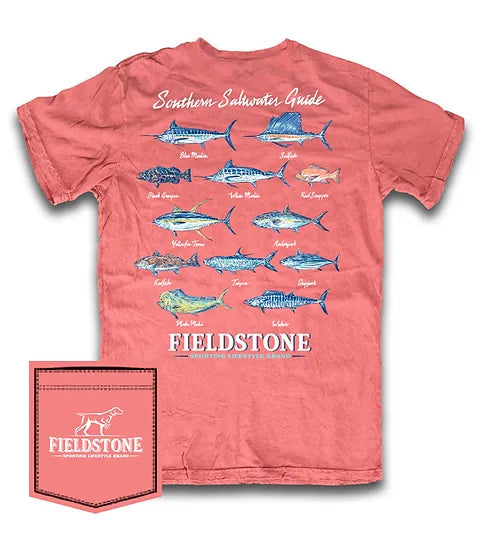 Saltwater Guide Fieldstone Tshirt