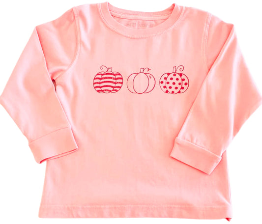 Light Pink Pumpkin Tshirt