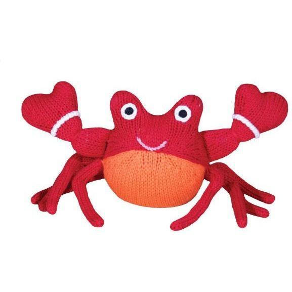 Crab Knit Rattle