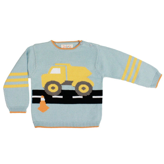 Dump Truck Knit Sweater