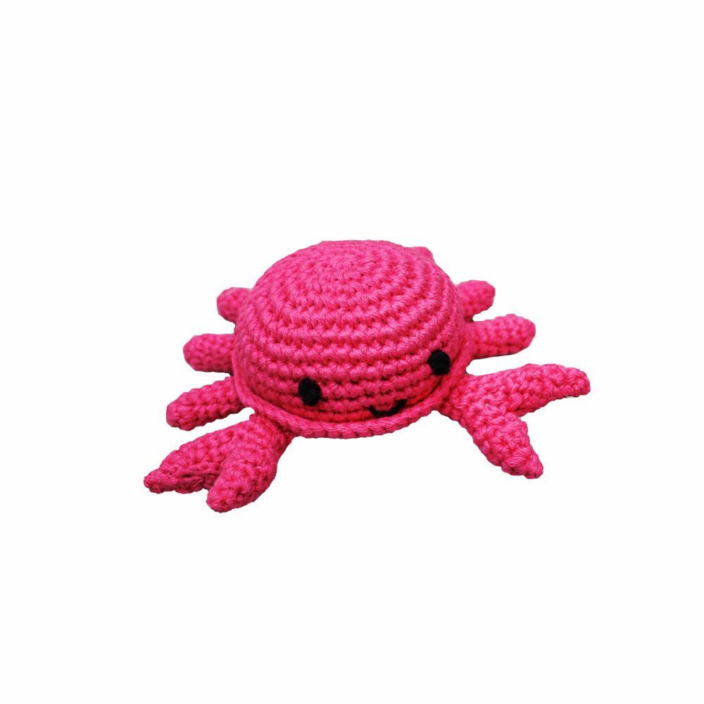 Pink Crab Rattle