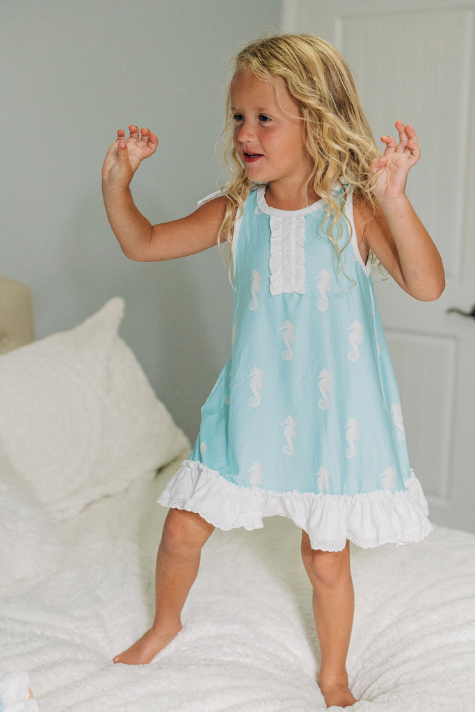 Seahorse Gown w/ Bloomers