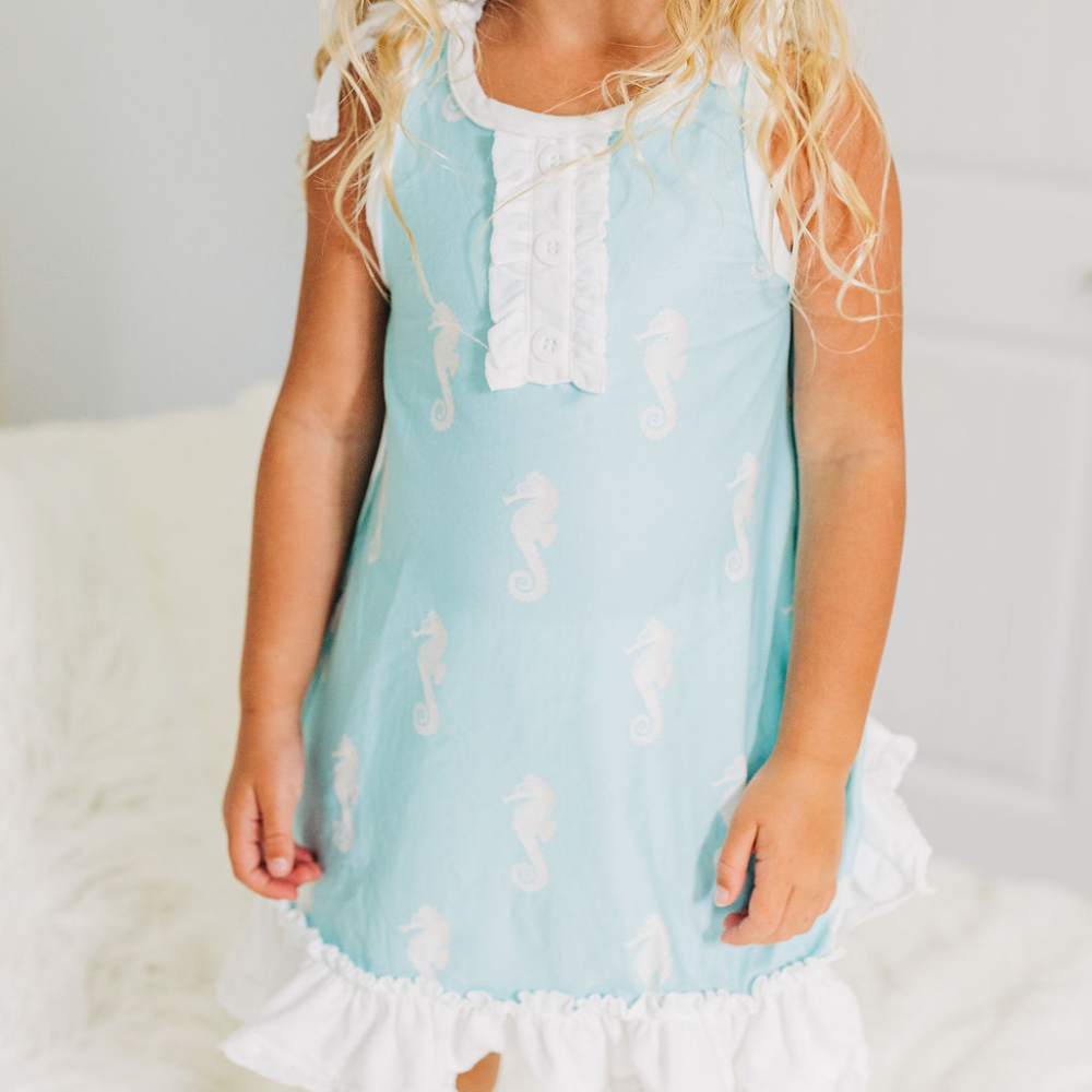 Seahorse Gown w/ Bloomers